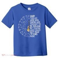 Guitar And Those Who Were Seen Dancing Peace Toddler T-Shirt thumb 0