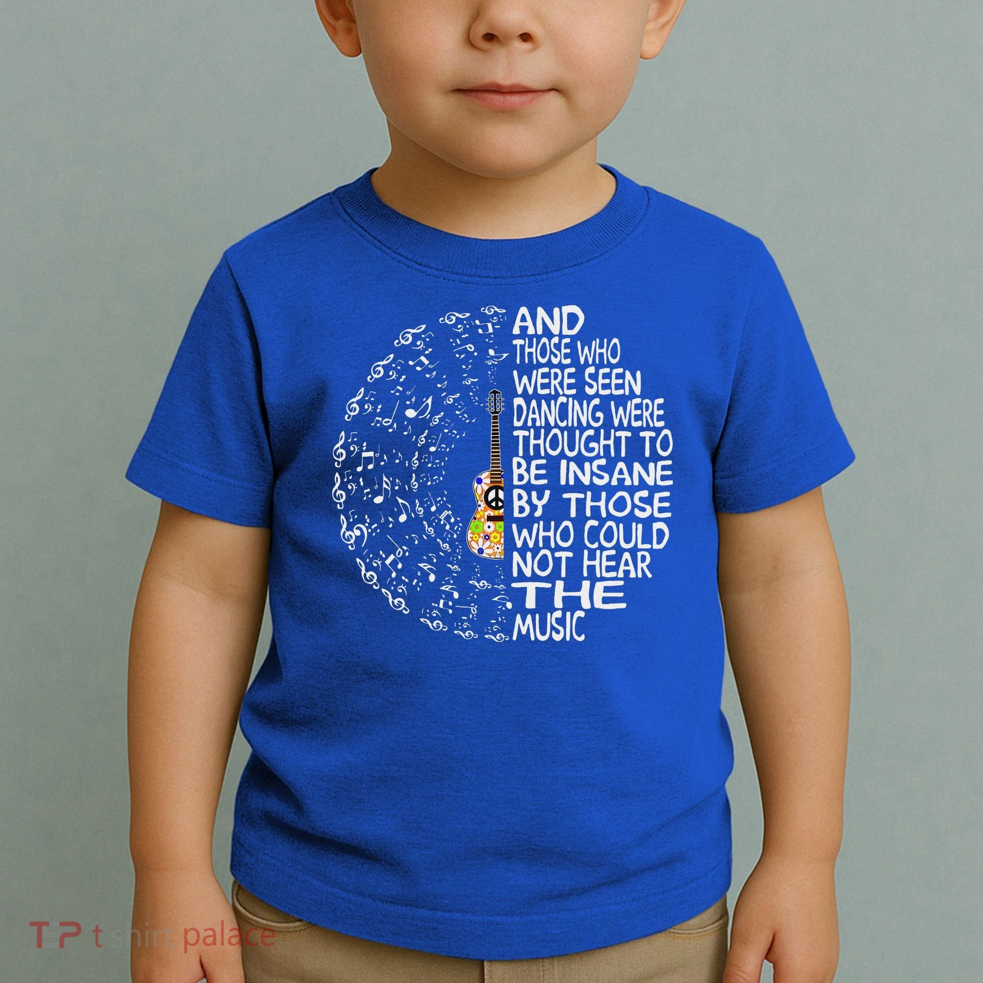 Guitar And Those Who Were Seen Dancing Peace Toddler T-Shirt