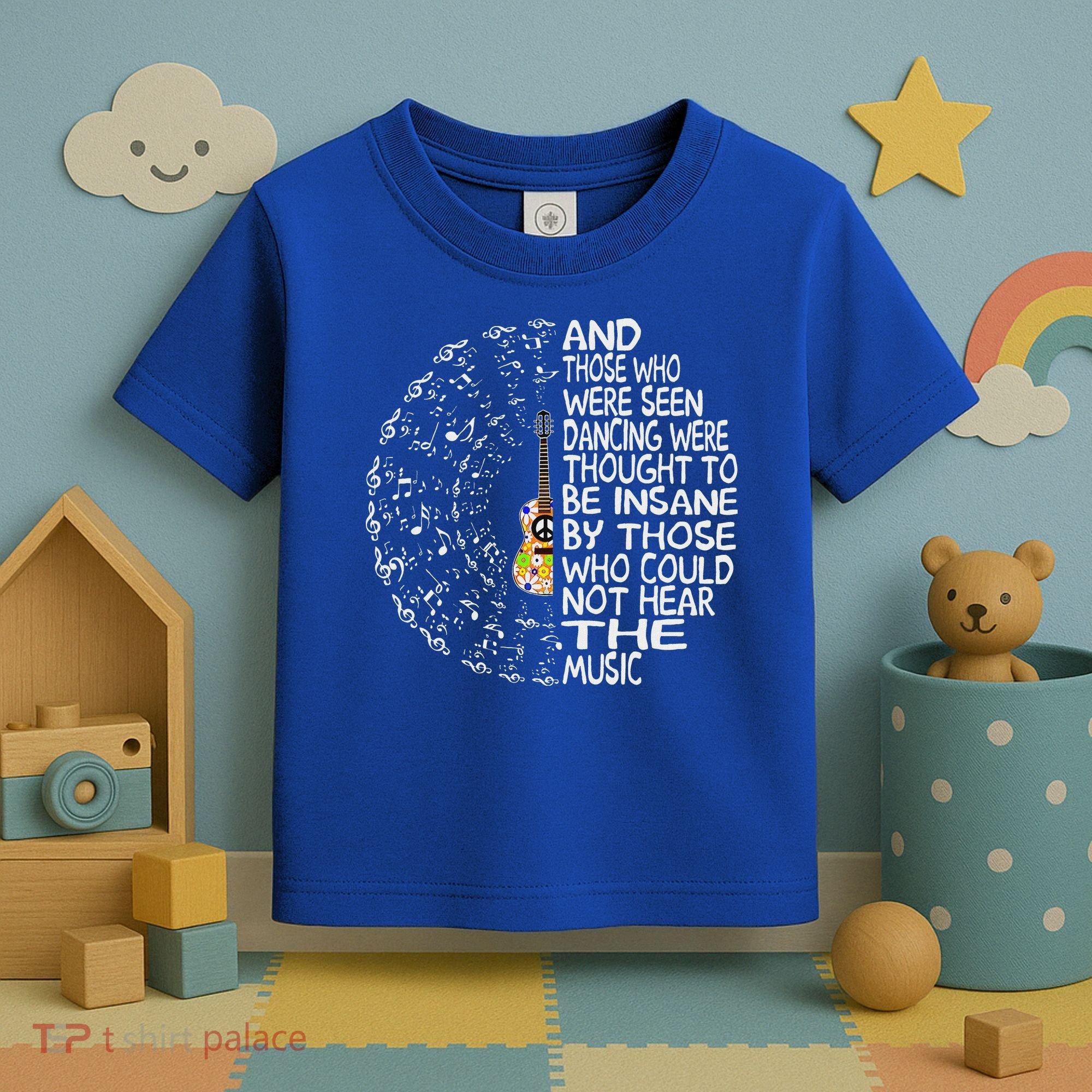 Guitar And Those Who Were Seen Dancing Peace Toddler T-Shirt