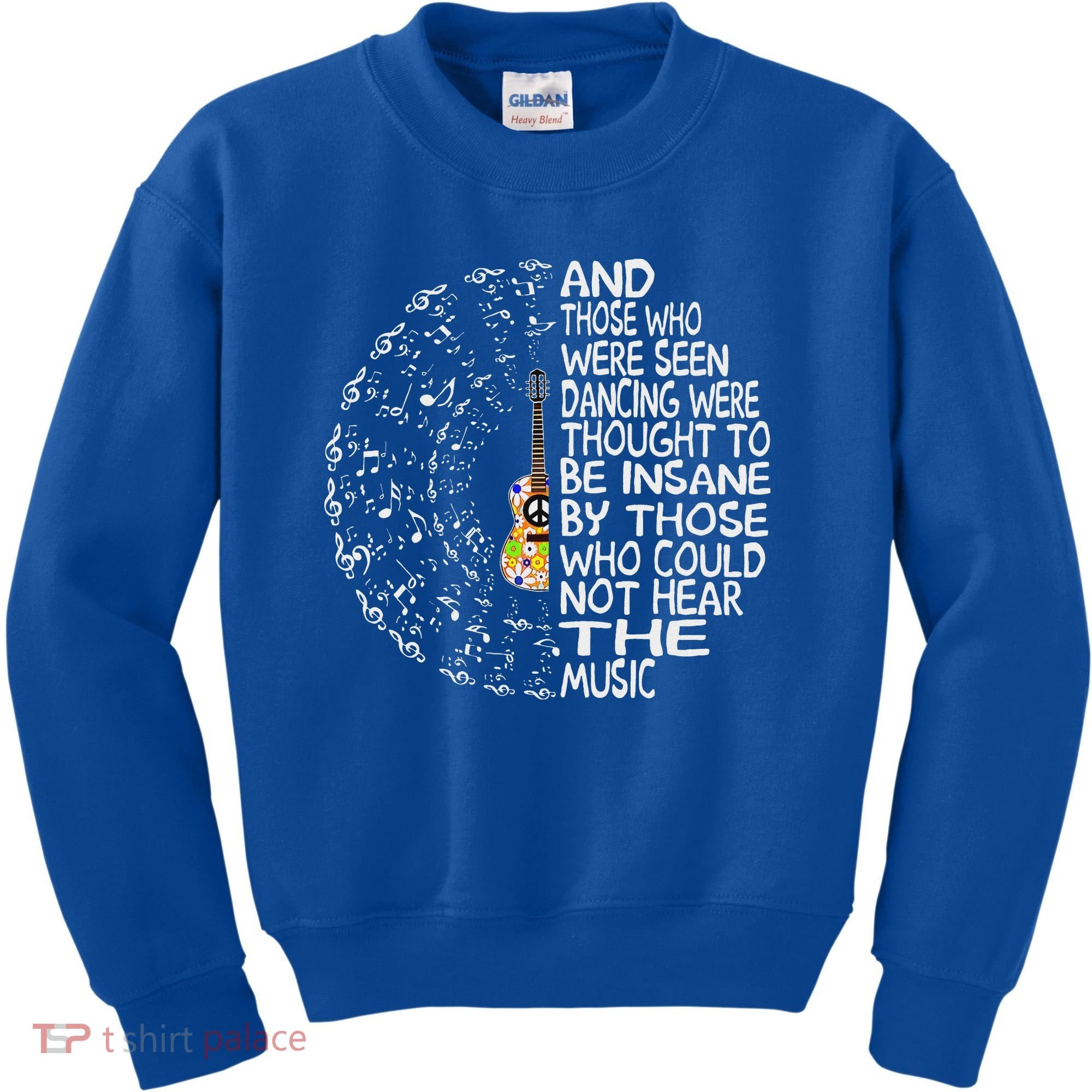 Guitar And Those Who Were Seen Dancing Peace Kids Sweatshirt