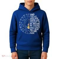 Guitar And Those Who Were Seen Dancing Peace Kids Hoodie thumb 4