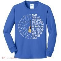 Guitar And Those Who Were Seen Dancing Peace Kids Long Sleeve Shirt thumb 0