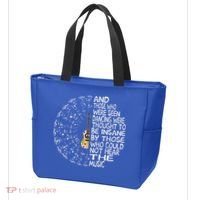 Guitar And Those Who Were Seen Dancing Peace Tote Bag thumb 3