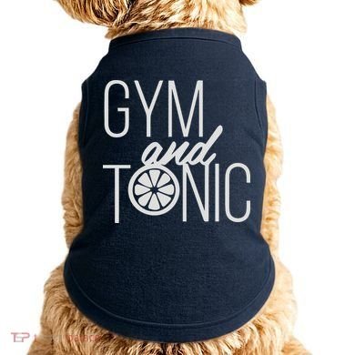 Gym And Tonic Doggie Tank