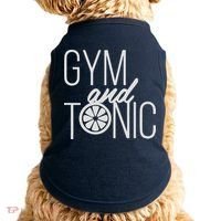 Gym And Tonic Doggie Tank thumb 0