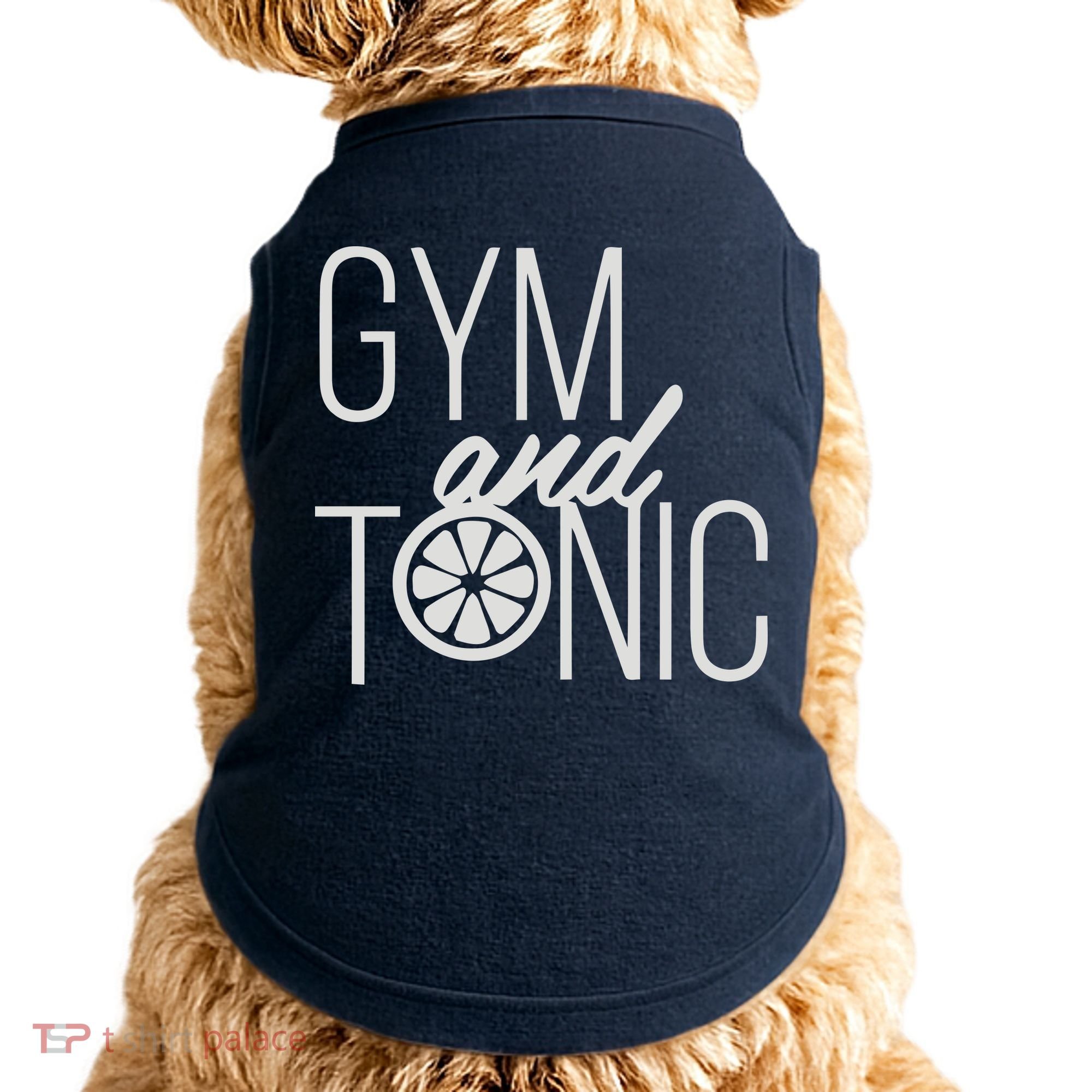 Gym And Tonic Doggie Tank