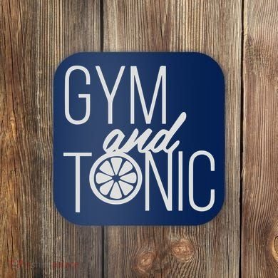 Gym And Tonic Coaster