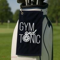 Gym And Tonic Golf Towel thumb 2