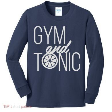 Gym And Tonic Kids Long Sleeve Shirt