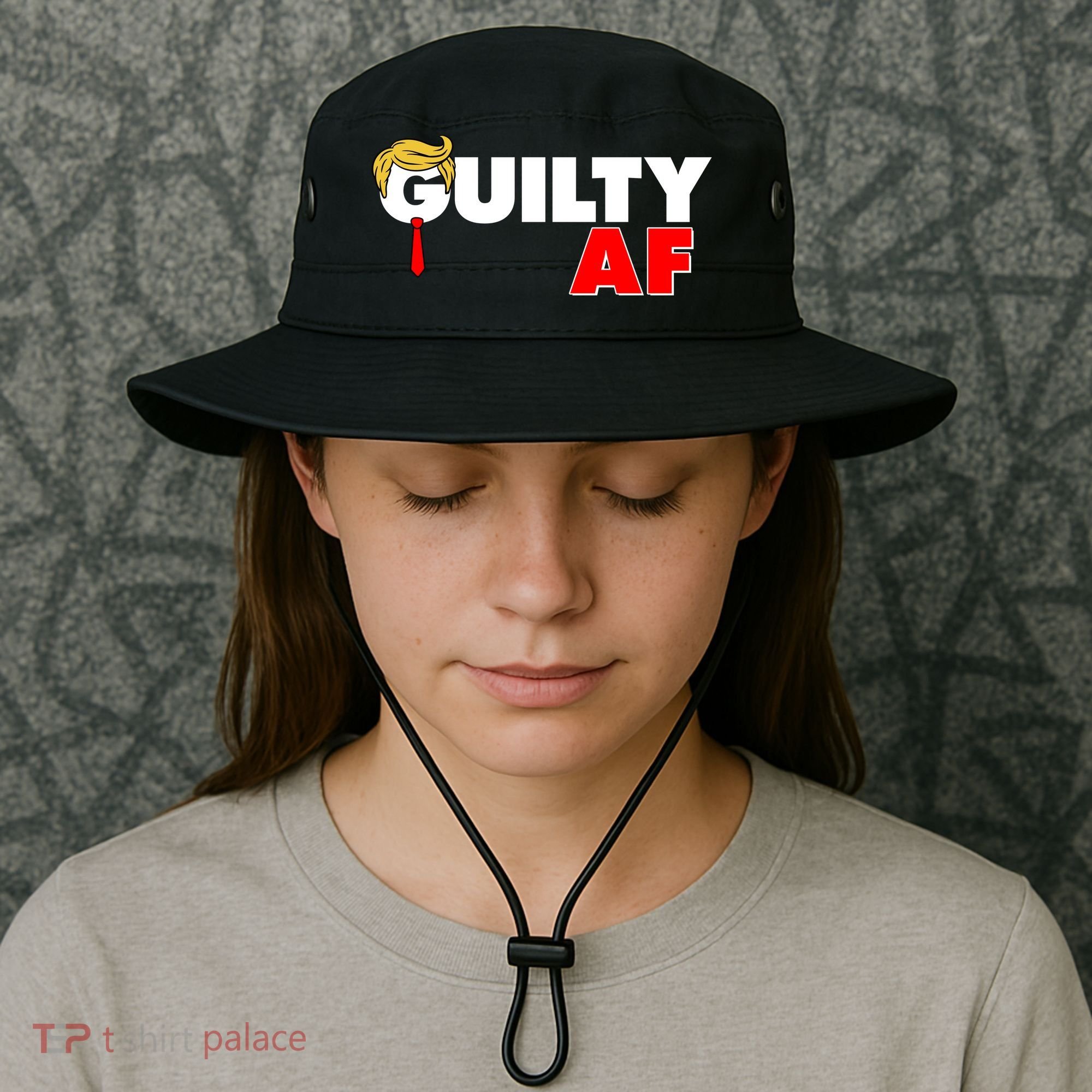 Guilty Af Trump Bucket Hat