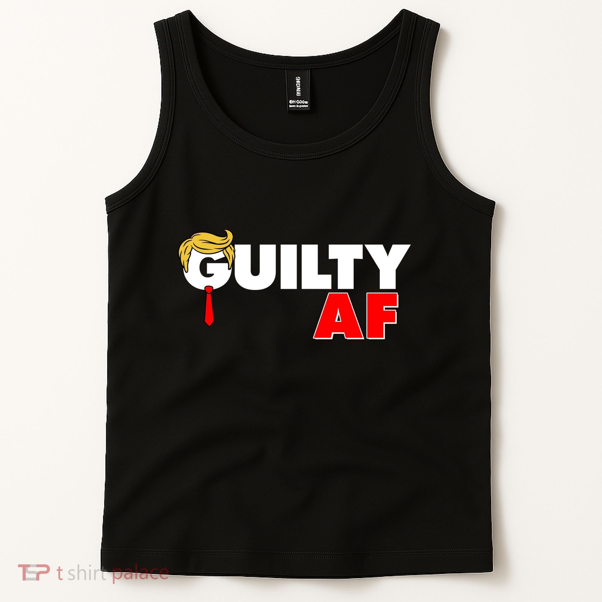 Guilty Af Trump Tank Top