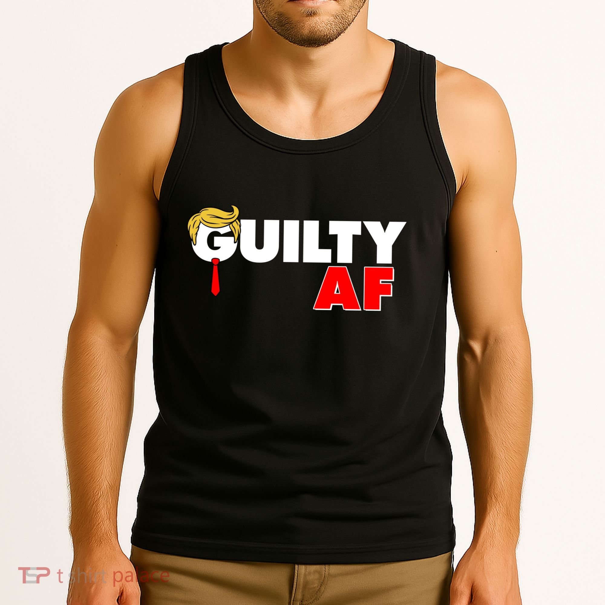 Guilty Af Trump Tank Top