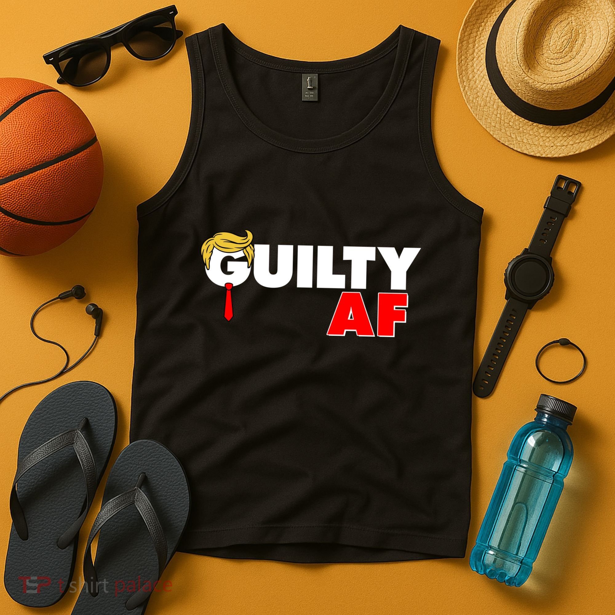 Guilty Af Trump Tank Top
