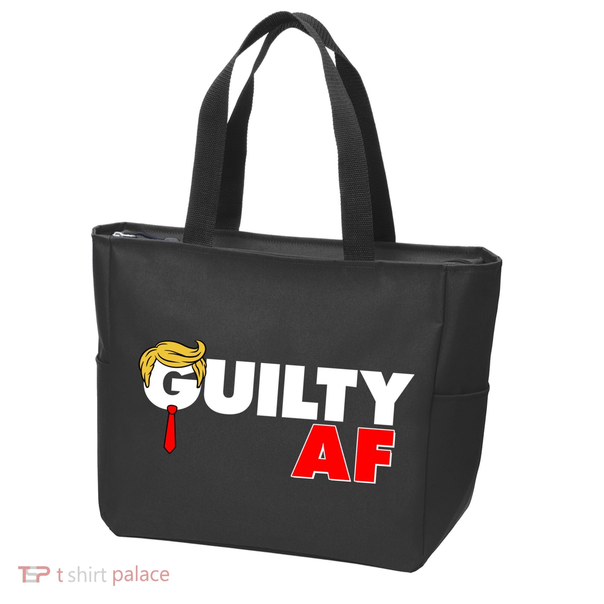 Guilty Af Trump Tote Bag