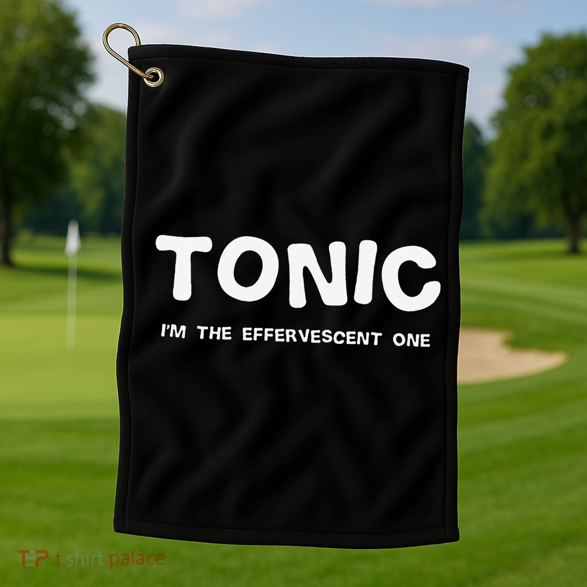 Gin And Tonic Couples Matching Halloween Costume Golf Towel