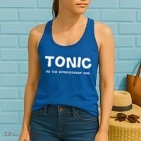 Gin And Tonic Couples Matching Halloween Costume Women's Tank Top thumb 2