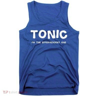 Gin And Tonic Couples Matching Halloween Costume Tank Top