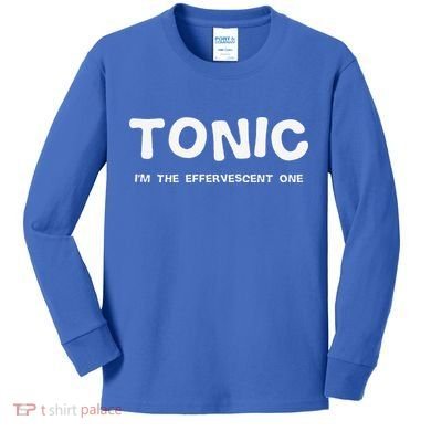 Gin And Tonic Couples Matching Halloween Costume Kids Long Sleeve Shirt