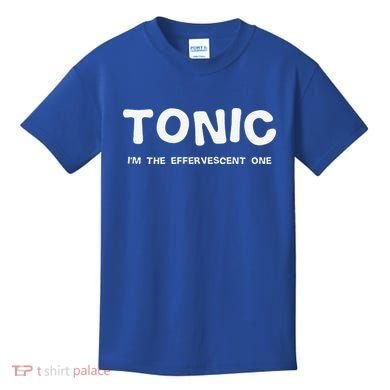 Gin And Tonic Couples Matching Halloween Costume Kids T-Shirt