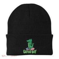 Gator American Usa Flag Alligator Crocodile Funny Gift Beanie thumb 0