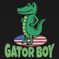 Gator American Usa Flag Alligator Crocodile Funny Gift Ornament thumb 1