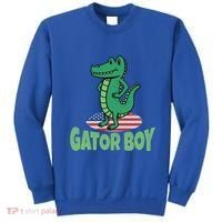 Gator American Usa Flag Alligator Crocodile Funny Gift Sweatshirt thumb 0
