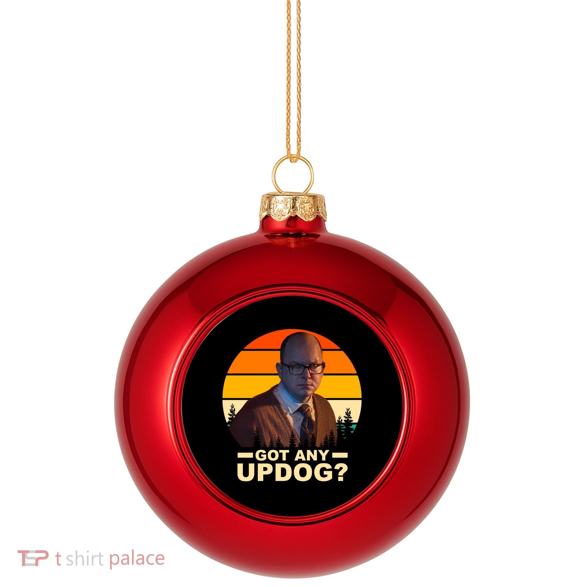 Got Any Updog? What We Do In The Shadows Plastic Christmas Ball Ornament