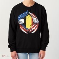 Germany And United States Flag Women's Sweatshirt thumb 0