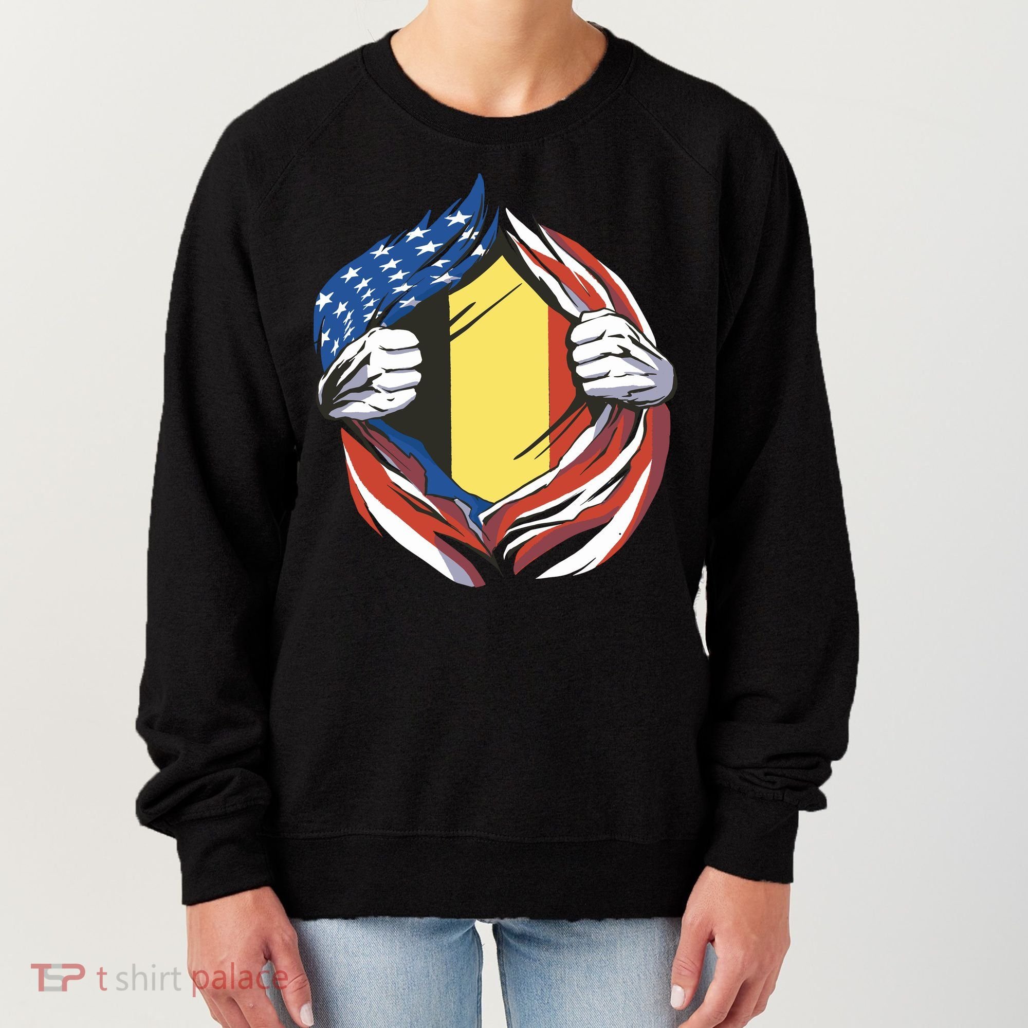 Germany And United States Flag Women's Sweatshirt