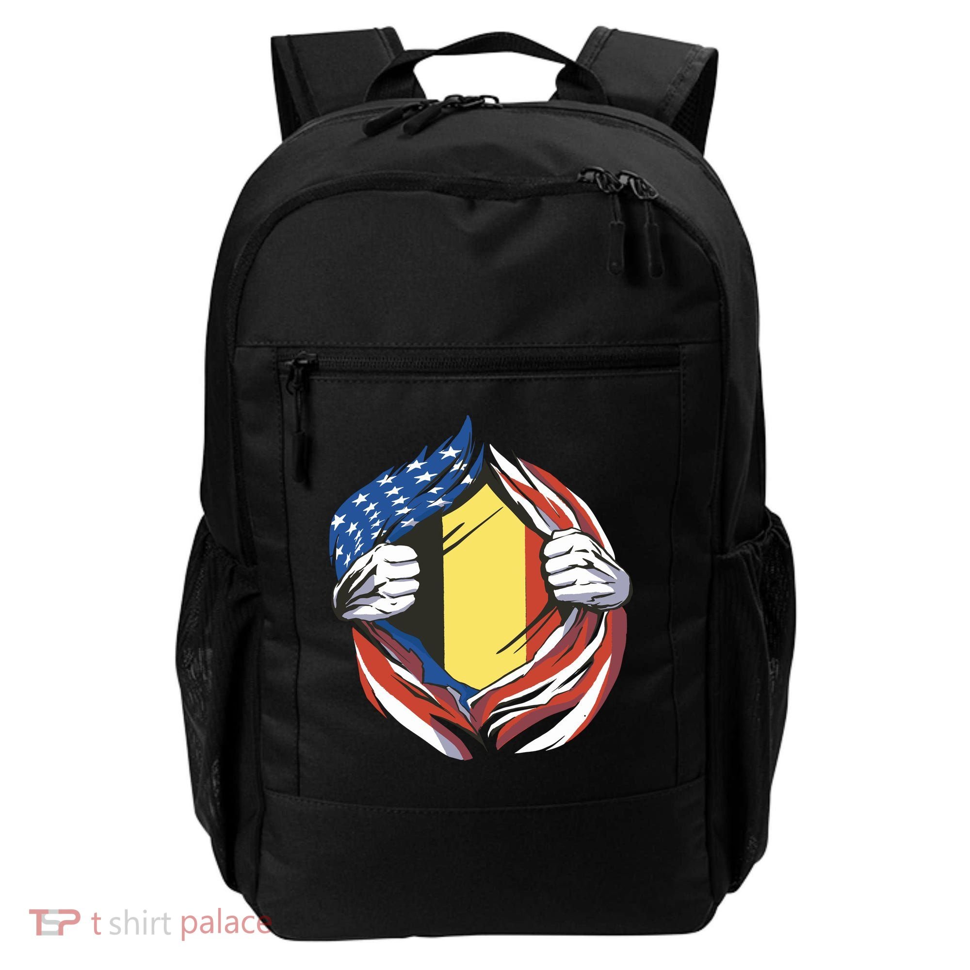 Germany And United States Flag Backpack