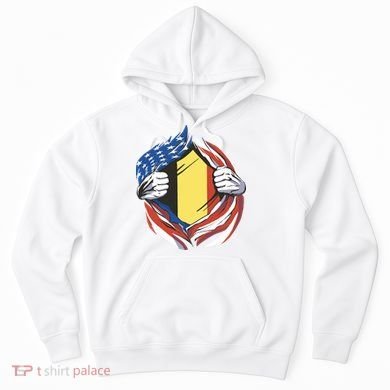 Germany And United States Flag Hoodie