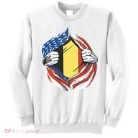 Germany And United States Flag Sweatshirt thumb 0
