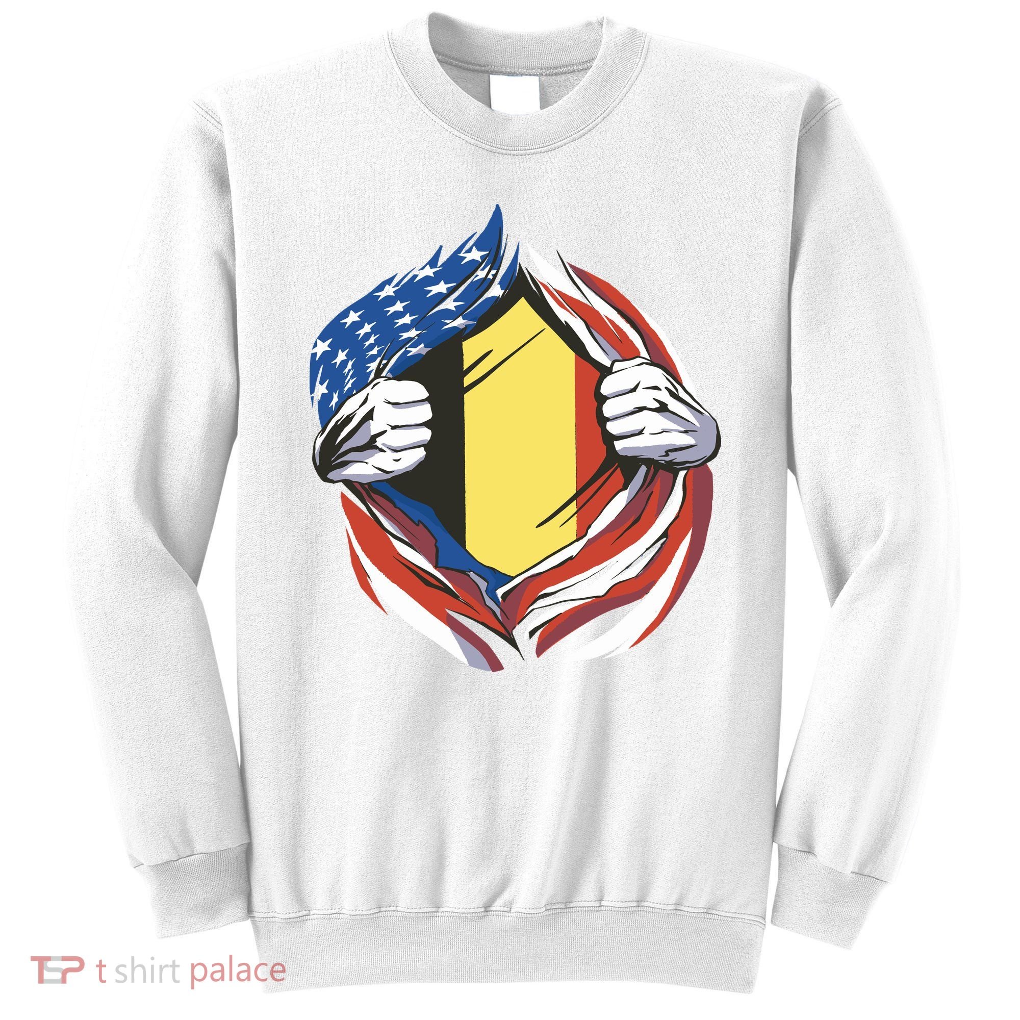 Germany And United States Flag Sweatshirt