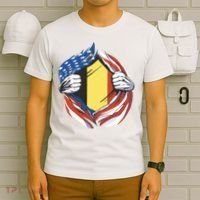 Germany And United States Flag T-Shirt thumb 6