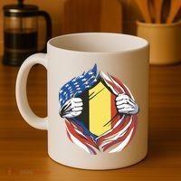 Germany And United States Flag Coffee Mug thumb 4