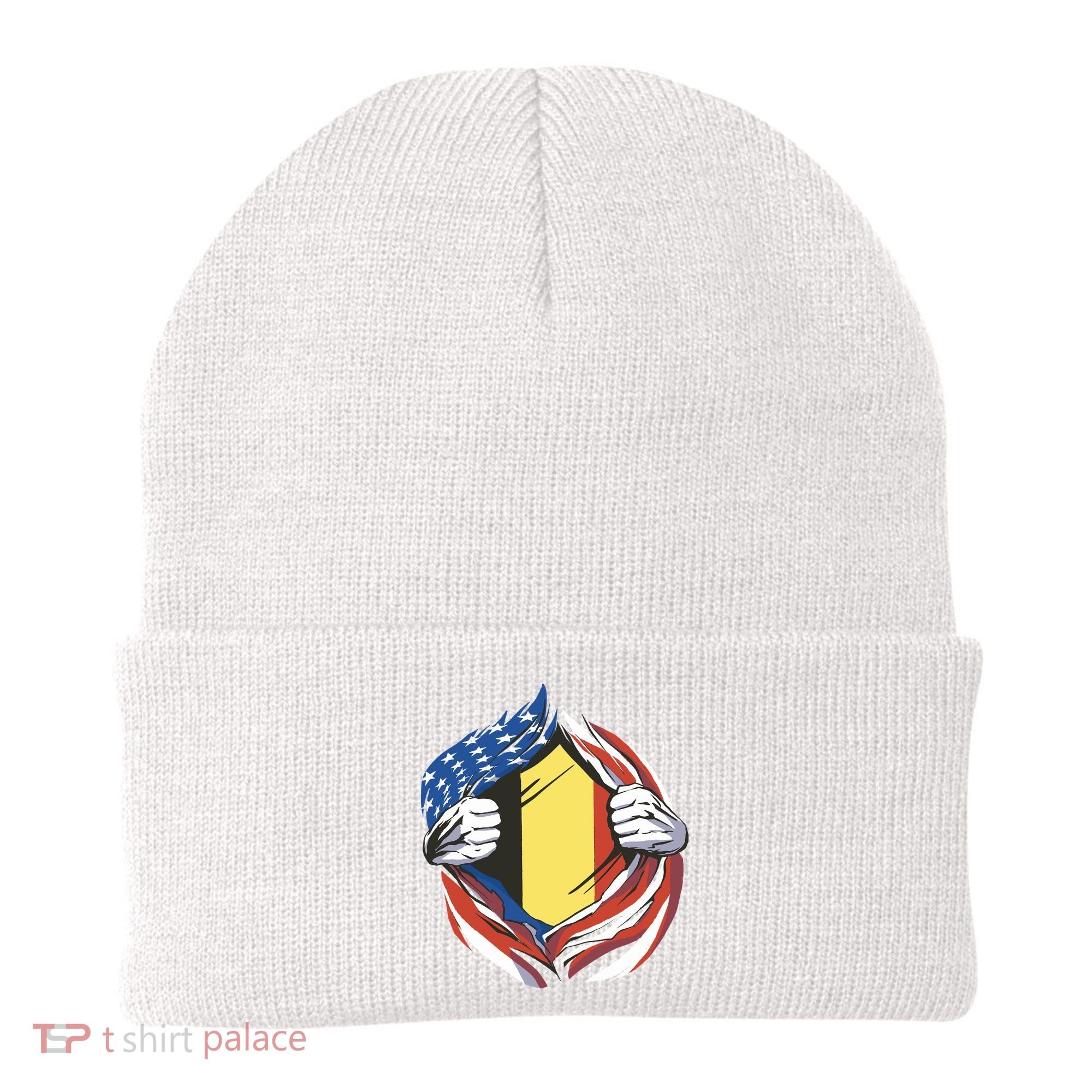 Germany And United States Flag Beanie