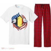 Germany And United States Flag Pajama Set thumb 0
