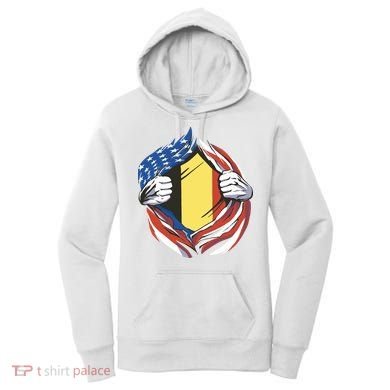 Germany And United States Flag Women's Hoodie