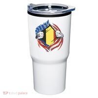 Germany And United States Flag Tumbler thumb 0