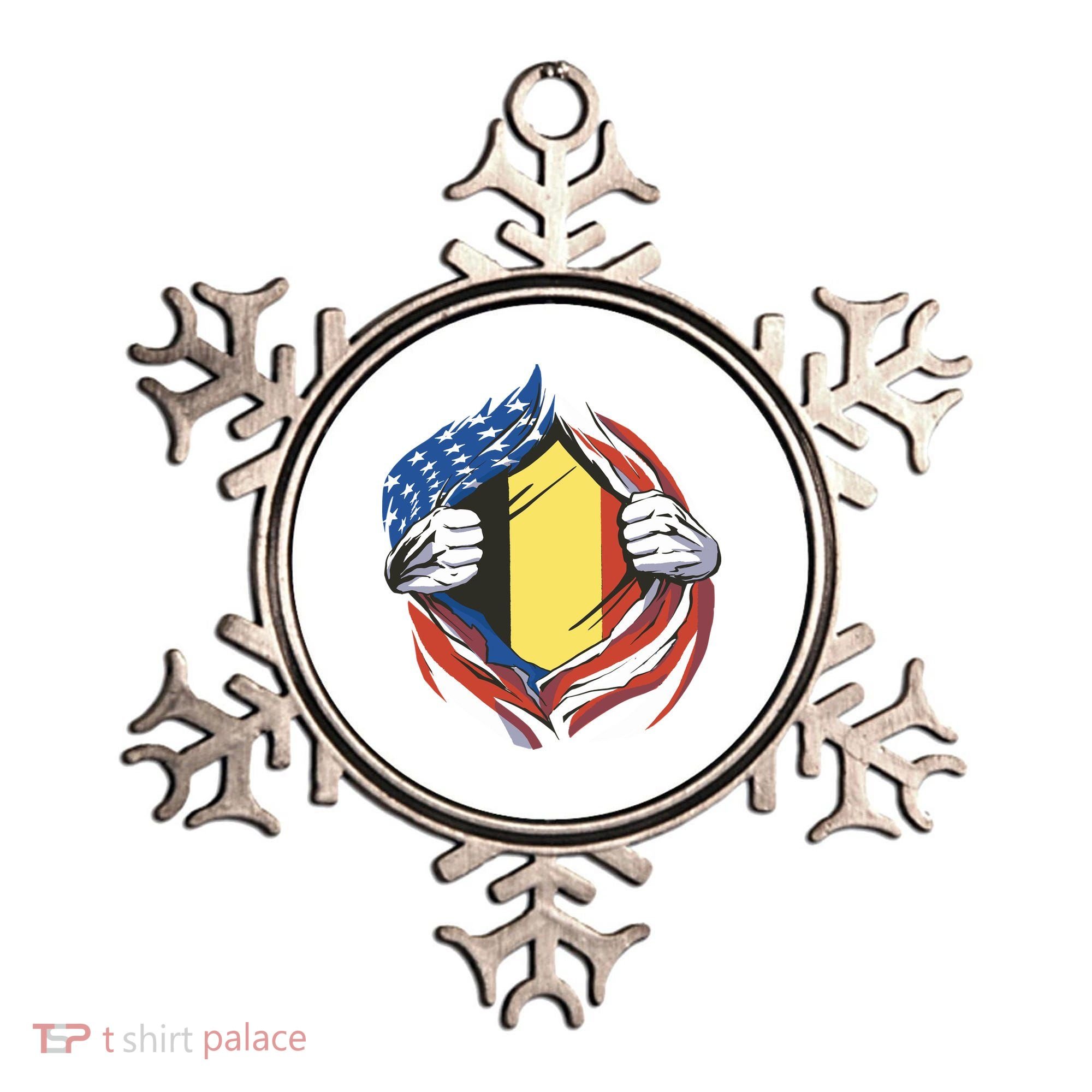 Germany And United States Flag Ornament