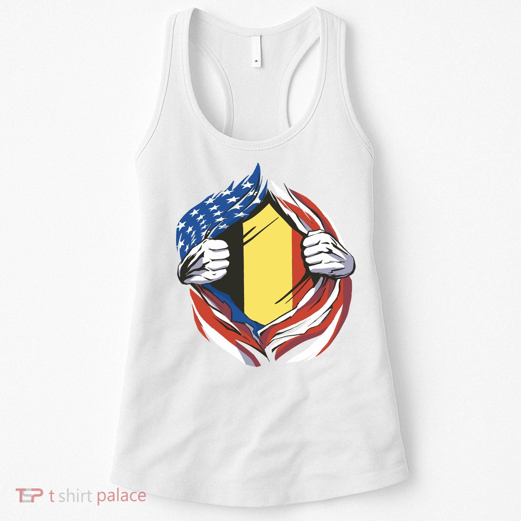 Germany And United States Flag Women's Tank Top