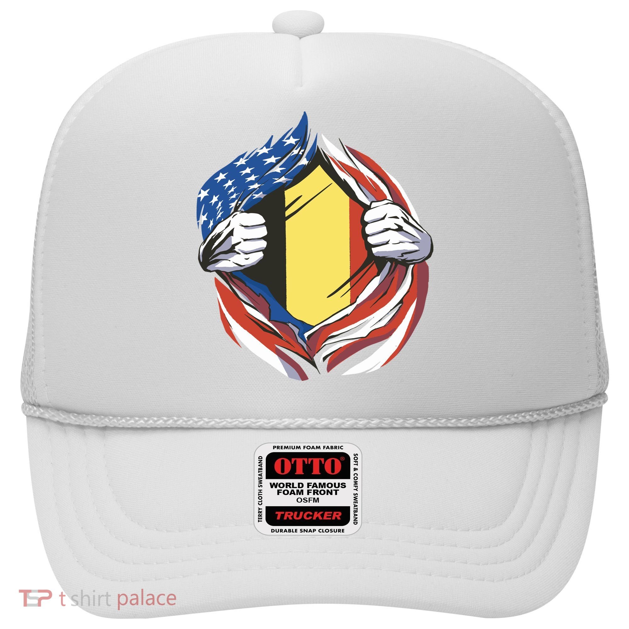 Germany And United States Flag Hat
