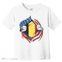 Germany And United States Flag Toddler T-Shirt thumb 0