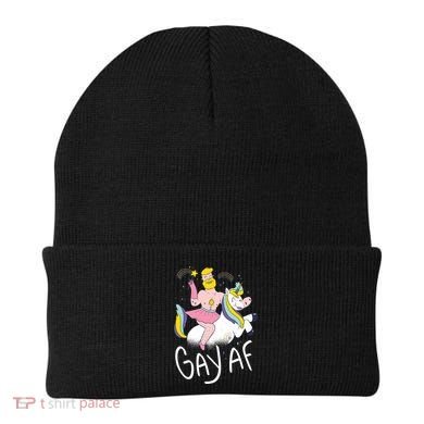 Gay AF Unicorn Beanie