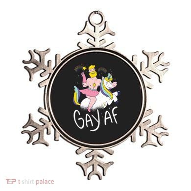 Gay AF Unicorn Ornament