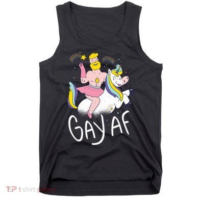 Gay AF Unicorn Tank Top