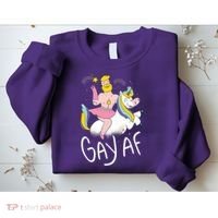Gay AF Unicorn Sweatshirt thumb 2