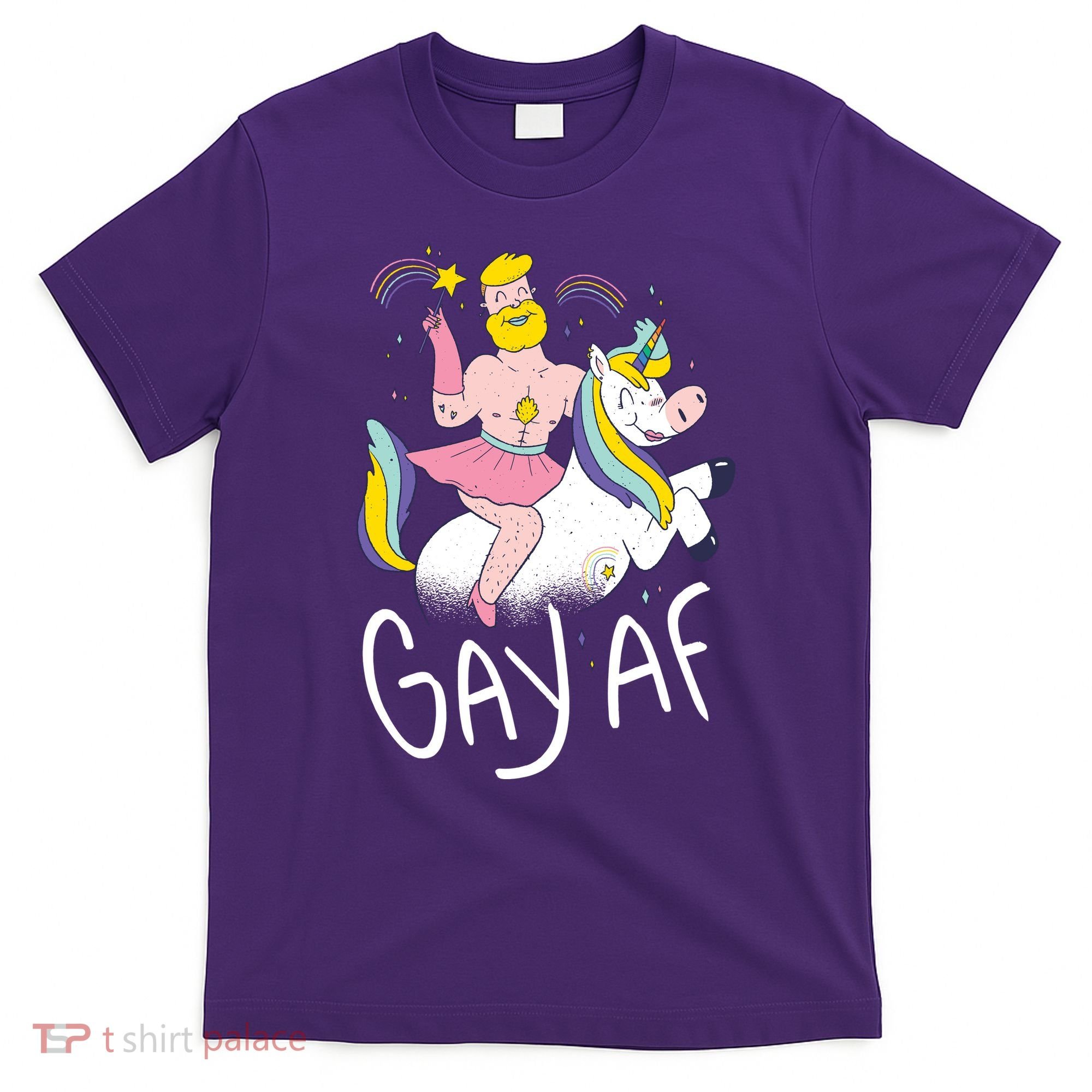 Gay AF Unicorn T-Shirt