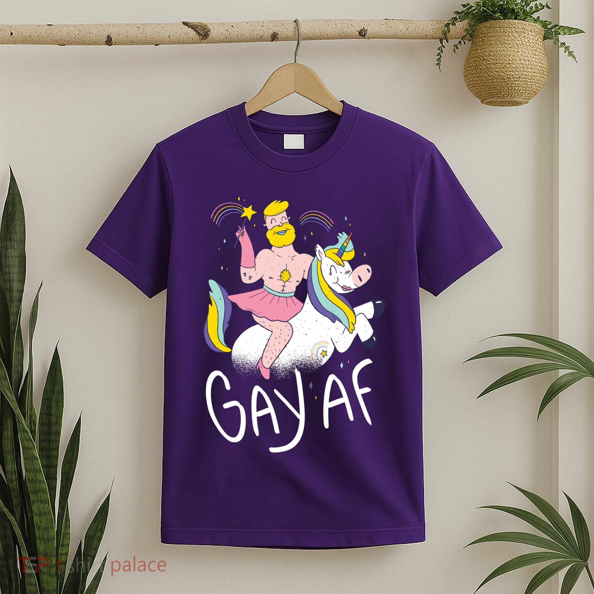 Gay AF Unicorn T-Shirt