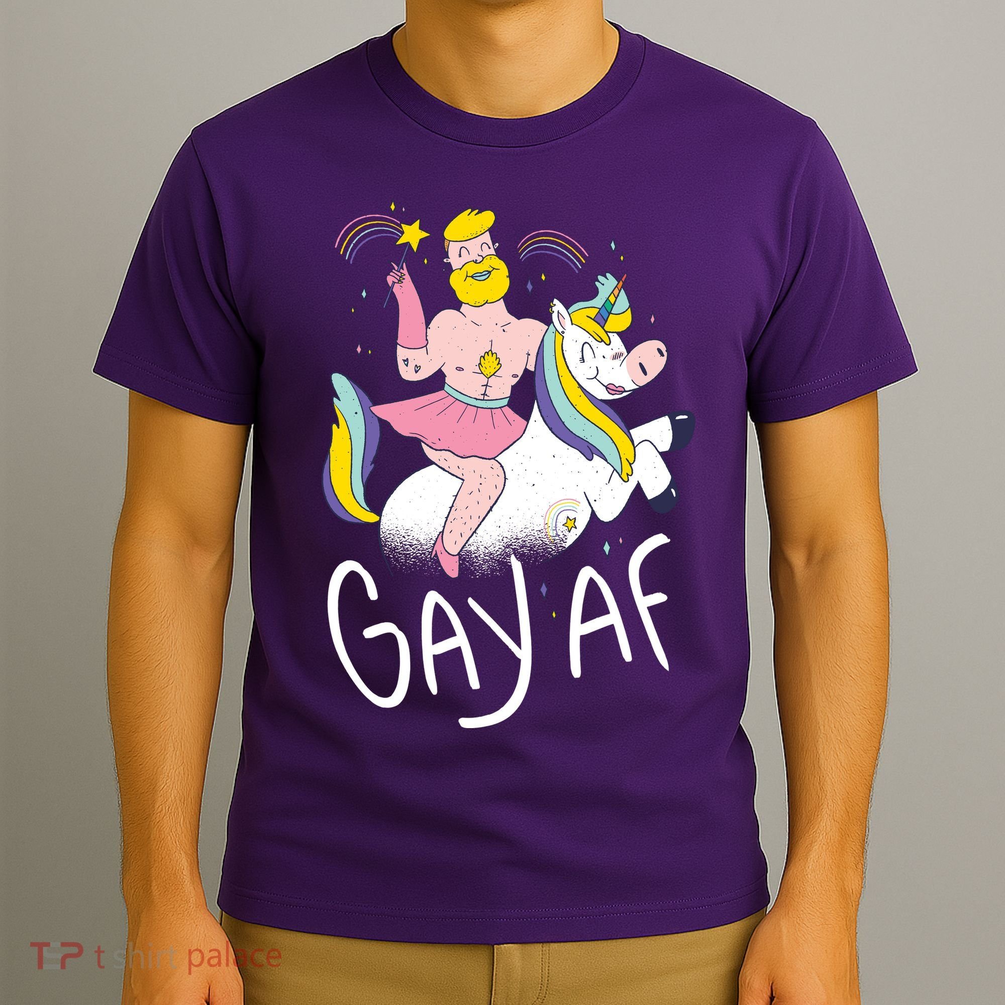 Gay AF Unicorn T-Shirt